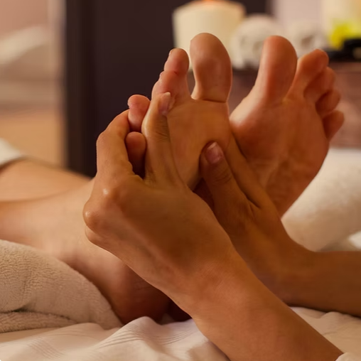 Foot Reflexology (Free Herbal Foot Soaking)